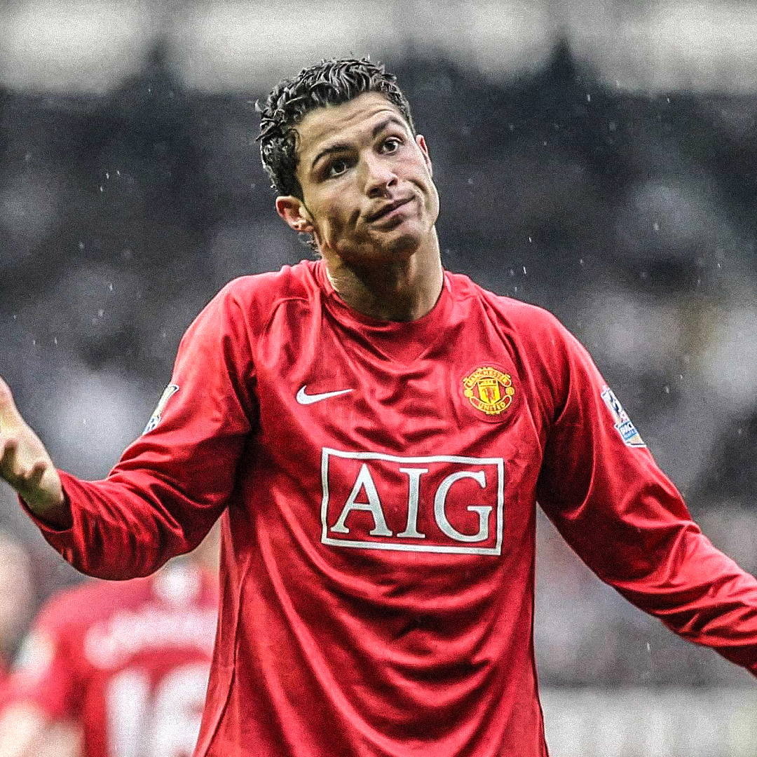 Shirt Cristiano Ronaldo Manchester United 07-08 - Long Sleeve – Shirt Archive