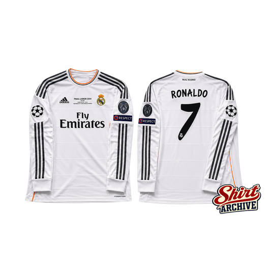 Shirt Cristiano Ronaldo Real Madrid 13-14 Long Sleeve – Shirt Archive