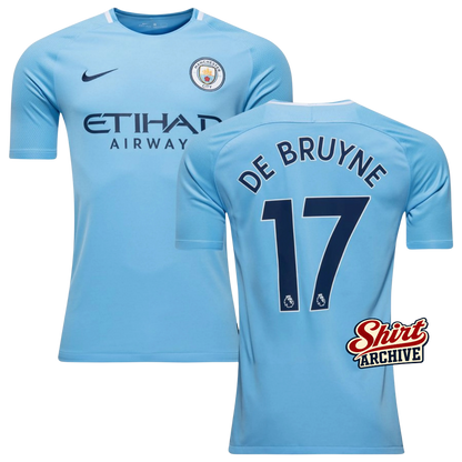 Shirt Bruyne Manchester City 17-18 – Shirt Archive