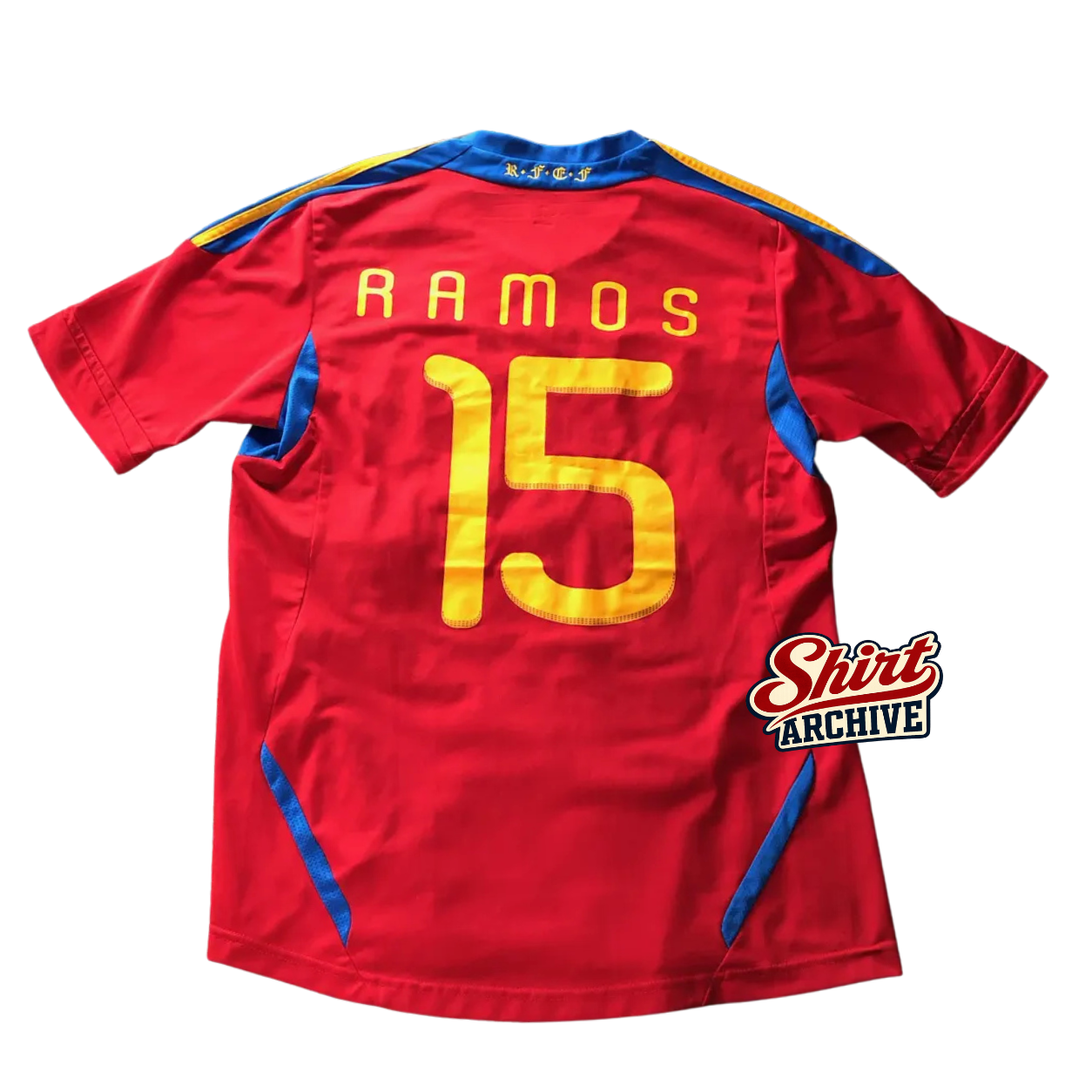 Shirt Sérgio Ramos Spain 2011 – Shirt Archive