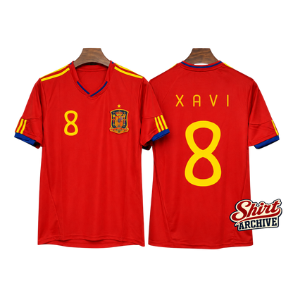 Shirt Xavi Spain 2010 – Shirt Archive