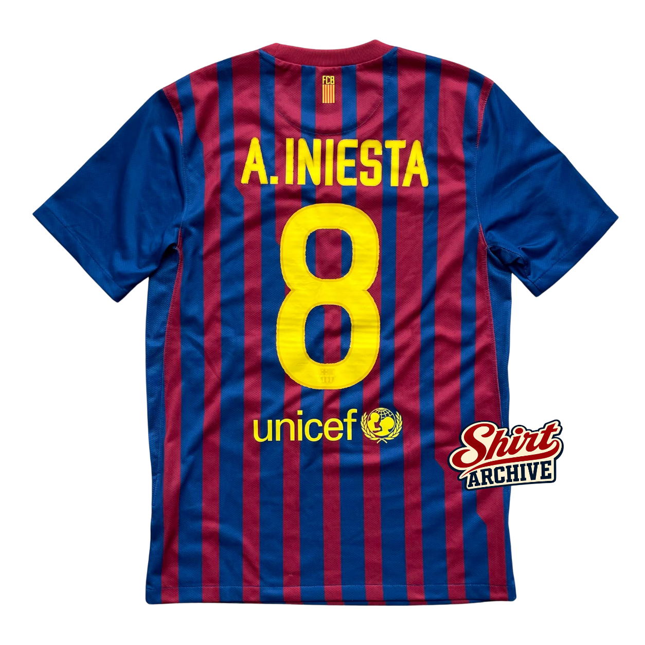 Shirt Iniesta Barcelona 11-12 – Shirt Archive