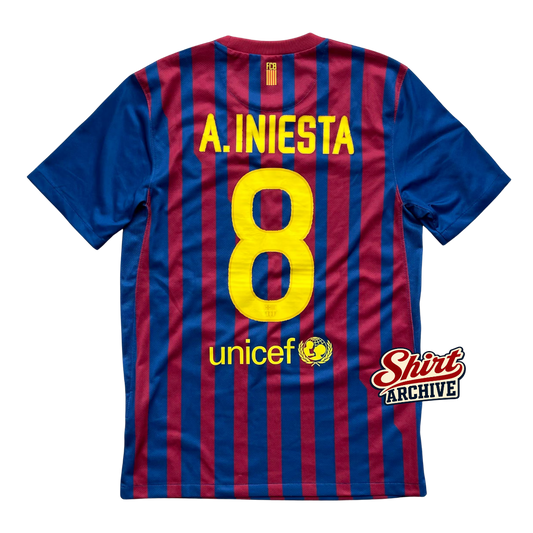 Shirt Iniesta Barcelona 11-12 – Shirt Archive