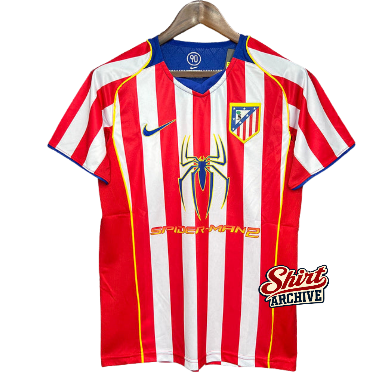 Shirt Atletico Madrid 2004/2005 - Home – Shirt Archive
