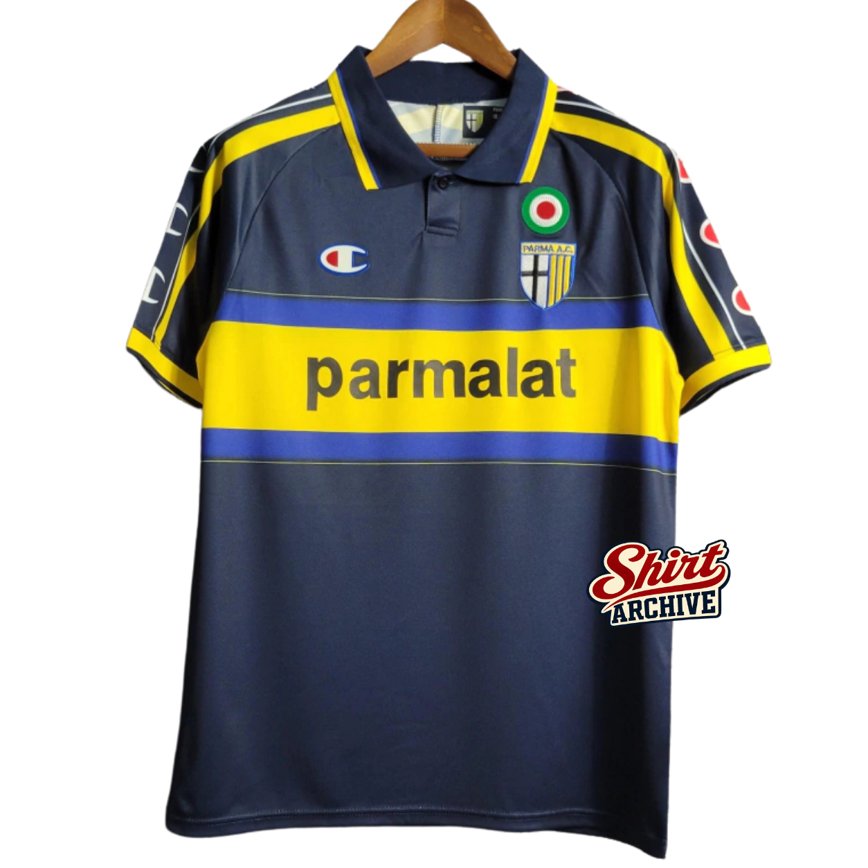 Shirt Parma 1999/00 Away Blue and Yellow – Shirt Archive