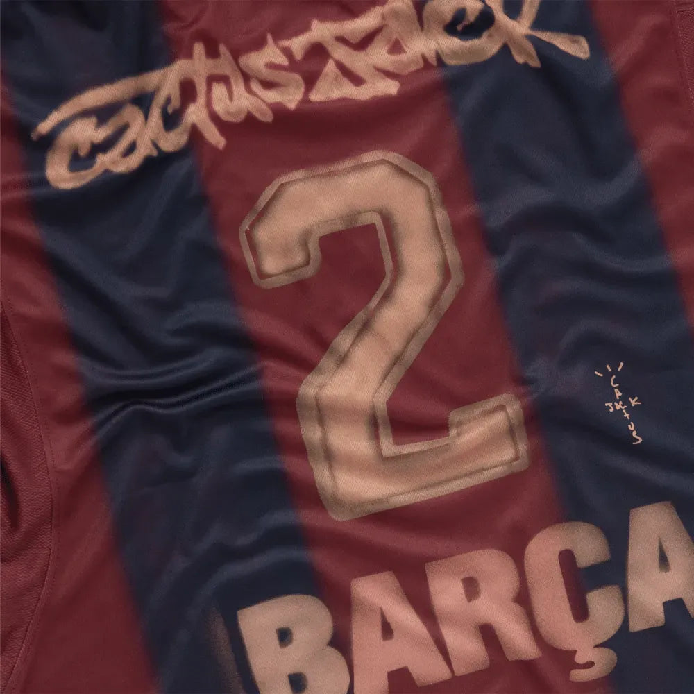 Shirt Barcelona x Travis Scott 2000/01 Home Skeleton – Shirt Archive