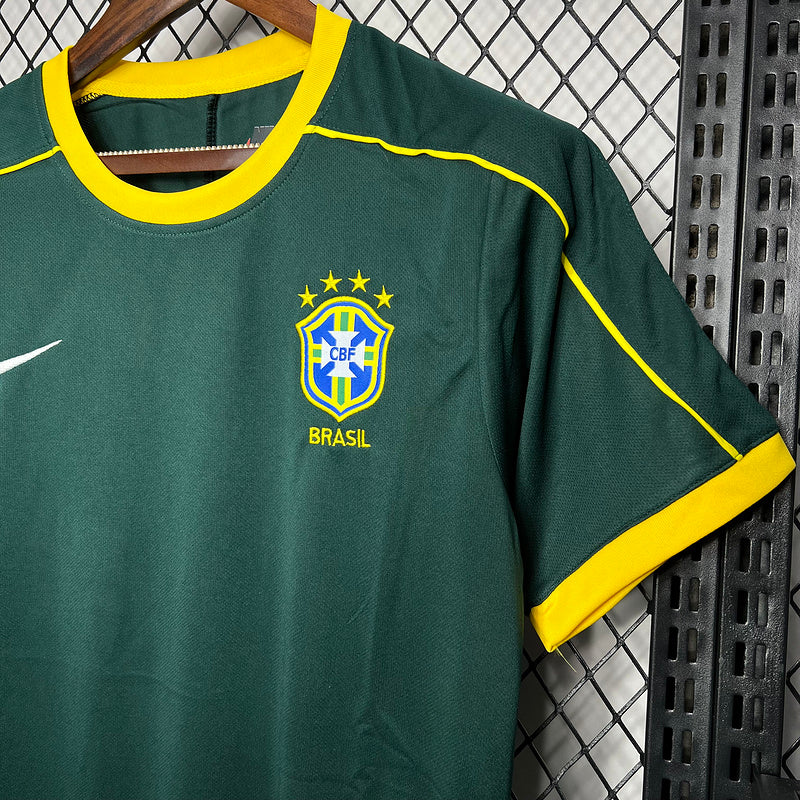 Shirt Brazil Goalkeeper 1997/98 Green – Shirt Archive