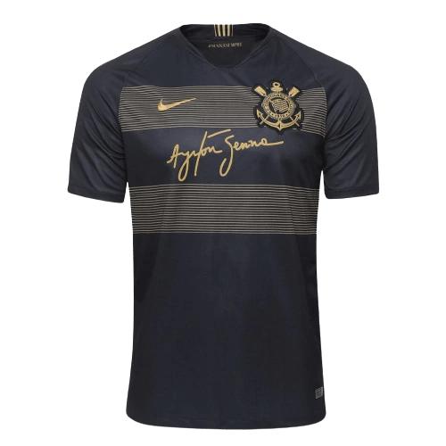 Shirt Corinthians Ayrton Senna 18/19 - Black – Shirt Archive