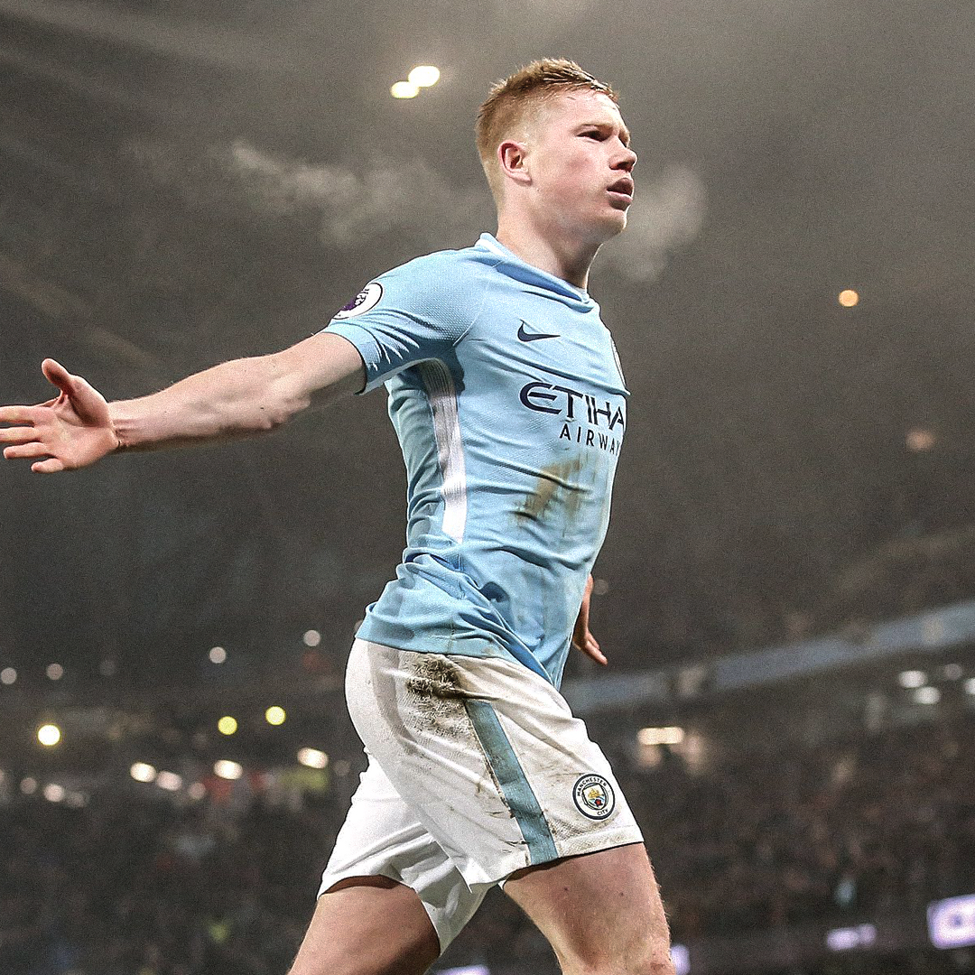 Shirt Bruyne Manchester City 17-18 – Shirt Archive