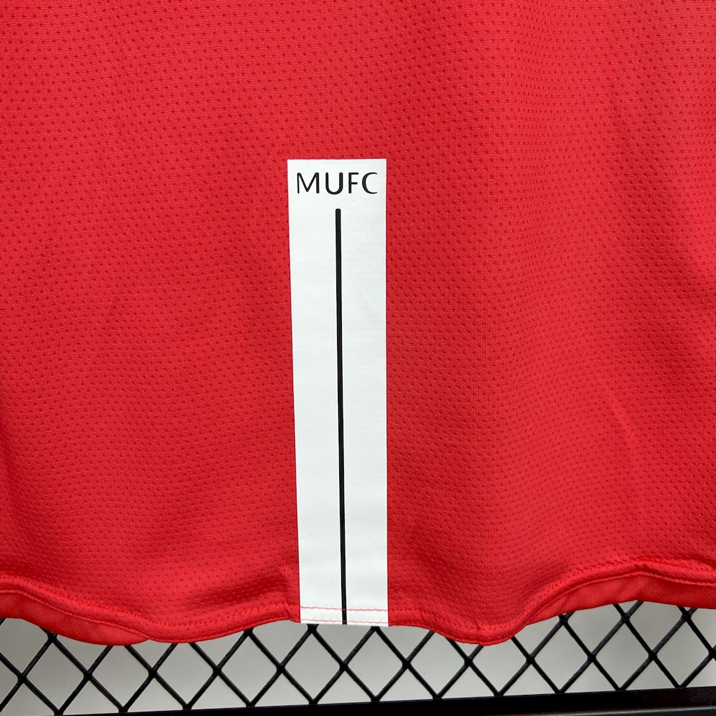 Shirt Manchester United Long Sleeve 2007/08 Home UCL – Shirt Archive