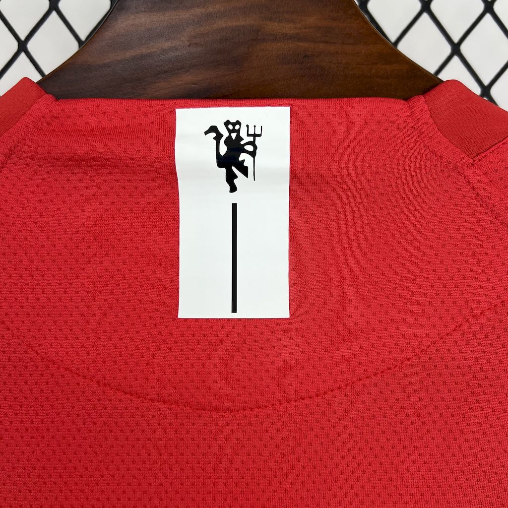 Shirt Manchester United Long Sleeve 2007/08 Home UCL – Shirt Archive