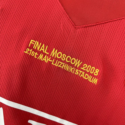 Shirt Manchester United Long Sleeve 2007/08 Home UCL – Shirt Archive