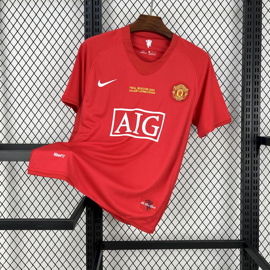 Shirt Manchester United 2007/08 Home UCL – Shirt Archive