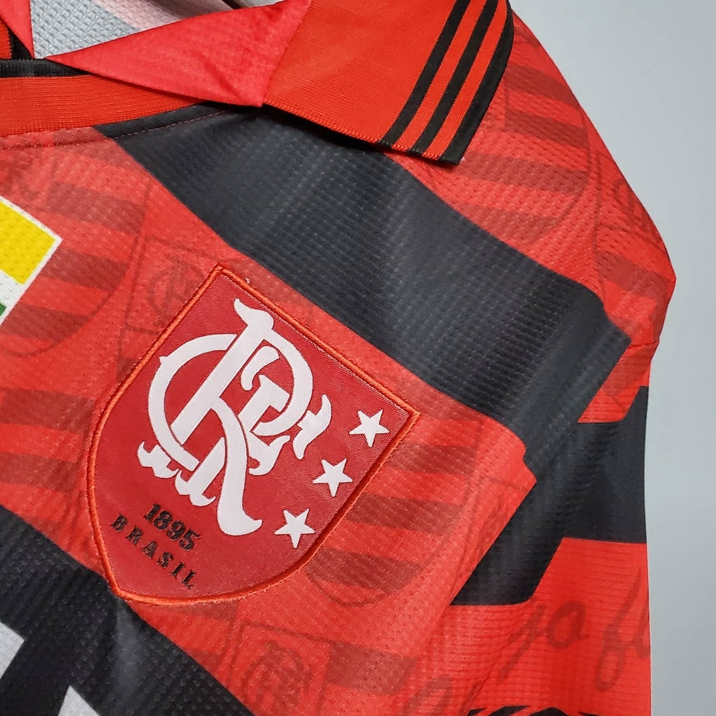 Shirt Flamengo 1995 Red and Black – Shirt Archive