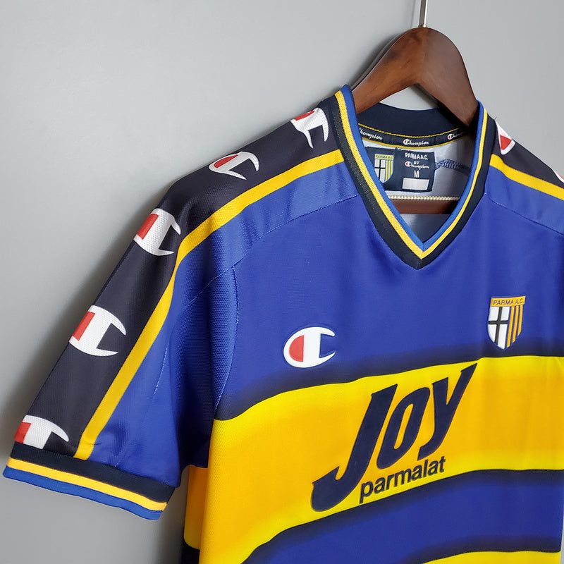 Shirt Parma 2001/2002 Blue and Yellow - Champion – Shirt Archive