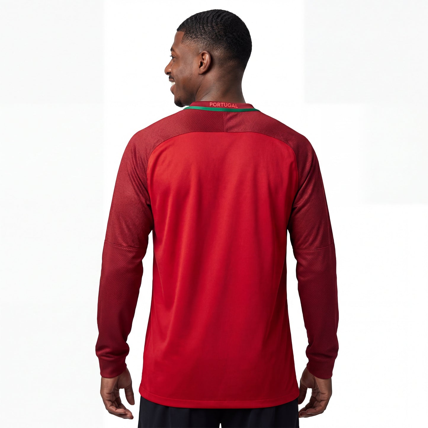 Shirt Portugal 2016 Long Sleeve Red – Shirt Archive