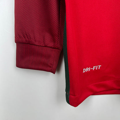 Shirt Portugal 2016 Long Sleeve Red – Shirt Archive