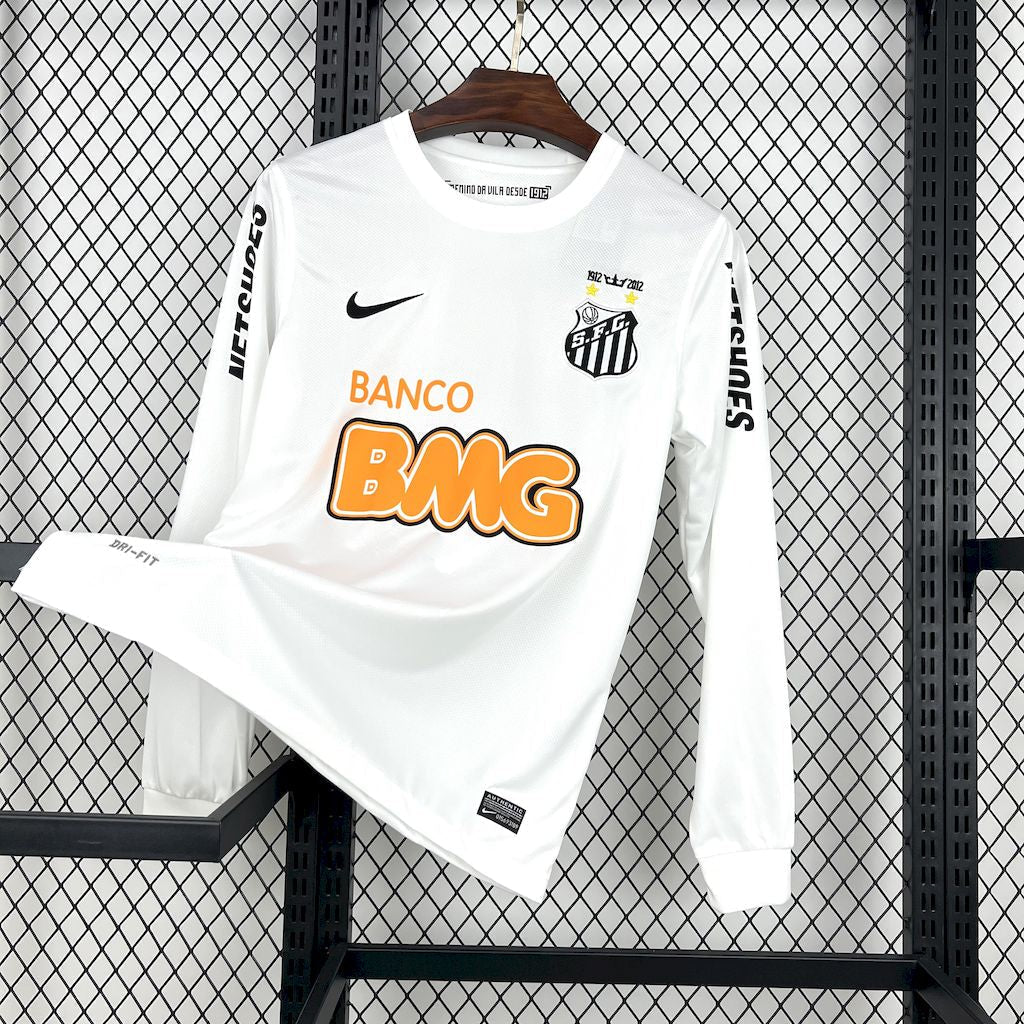 Shirt Santos Long Sleeve 2011/12 Home – Shirt Archive