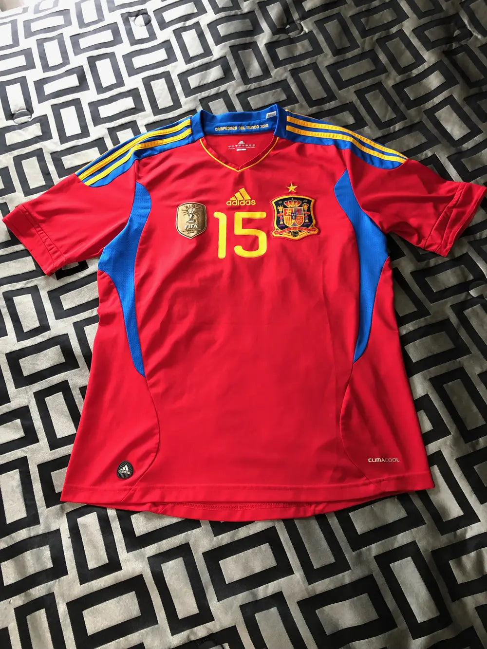 Shirt Sérgio Ramos Spain 2011 – Shirt Archive
