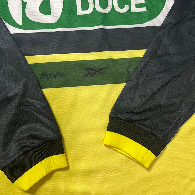 Shirt Sporting 99/00 Long Sleeve - Away – Shirt Archive